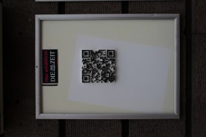 QR Code an der Gutenbergstr.71