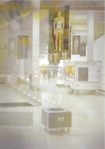 Blick auf die Ausstellungsfläche